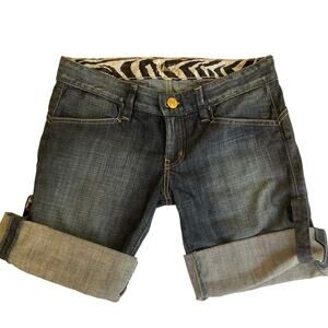 Marciano Women’s Denim Shorts size 29, Dark Blue